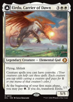 Eirdu, Carrier of Dawn // Isilu, Carrier of Twilight Lorwyn Eclipsed